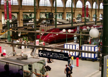 Treinreis Parijs hotel Gare du Nord 